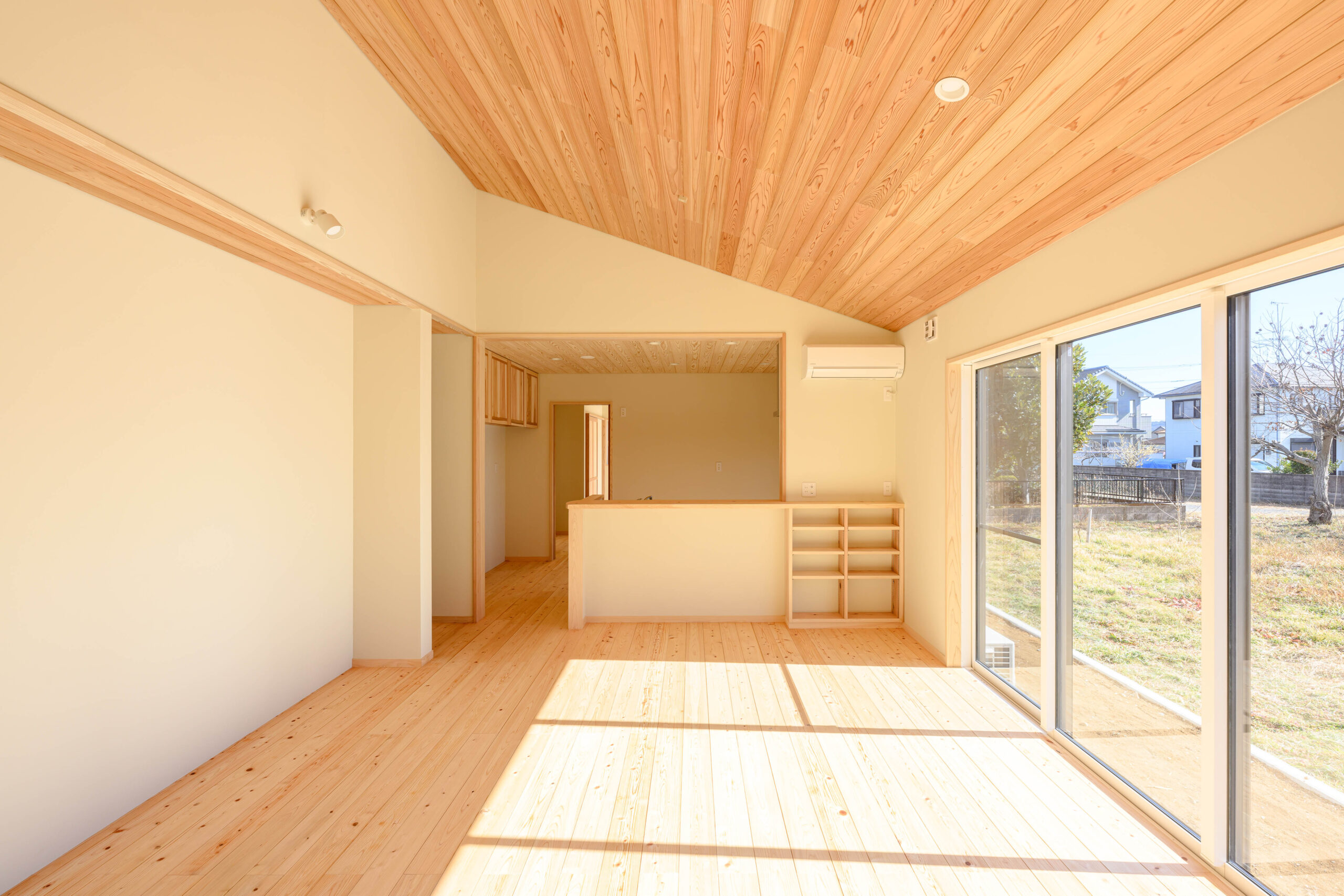 つなぎつながる平屋の家