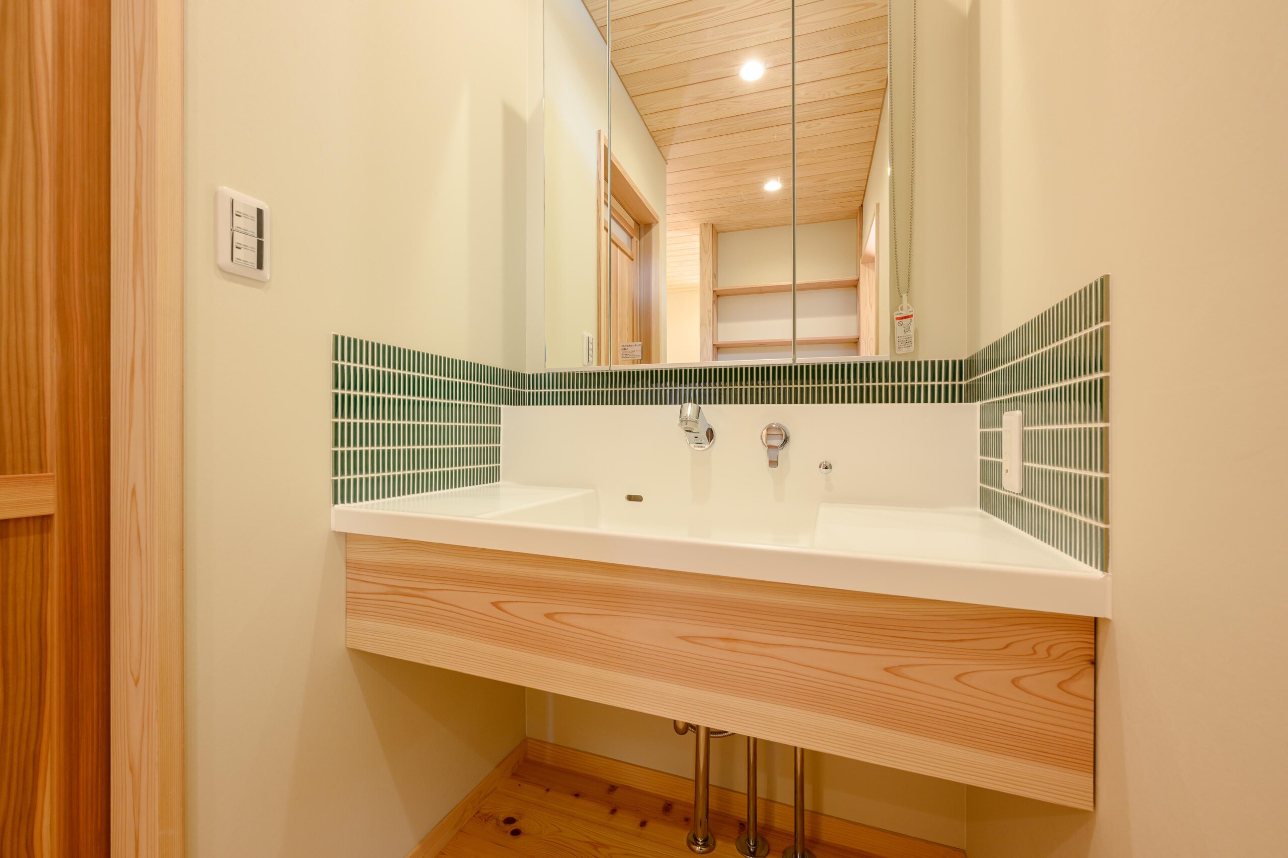 つなぎつながる平屋の家